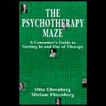 Psychotherapy Maze A Consumers Guide to Getting in and Out of Therapy