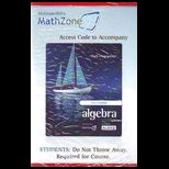 Intermediate Algebra Math Zone Access Card