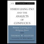 Hsieh Liang tso and the Analects of Confucius