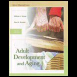 Adult Development and Aging (Custom)