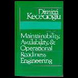 Maintainability, Availability and Operational Readiness Engineering Handbk.