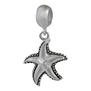 Forever Moments Oxidized Starfish Bead, Womens