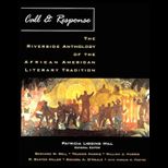 Call and Response  The Riverside Anthology of the African American Literary Tradition / With CD (Reprint Paperback)