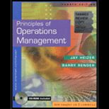 Principles of Operations Management   With 2 CDs
