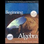 Beginning Algebra   With Mathzone