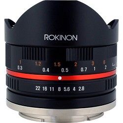 Rokinon Series II 8mm F2.8 Fisheye Lens for Sony E Mount