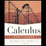 Calculus, Single Variable   With Wiley Plus