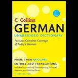 Collins German Unabridged Dictionary