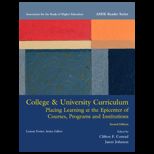 College and University Curriculum (Custom)