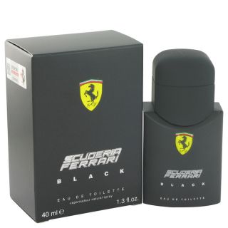 Ferrari Scuderia Black for Men by Ferrari Eau DeToilette Spray 1.3 oz
