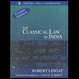 Classical Law of India