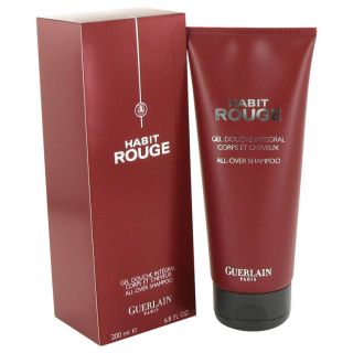 Habit Rouge for Men by Guerlain Hair & Body Shower gel 6.8 oz