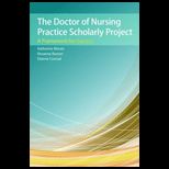 Doctor of Nursing Practice Scholarly Project