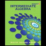Intermediate Algebra Guide Notebk. and Access