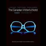 Canadian Writers World Essays   Text