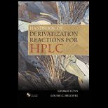 Handbook of Derivatization React. for Hplc