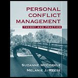Managing Personal Conflict Theory and Practice