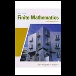 Finite Mathematics With Applications With Access