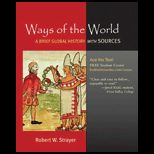 Ways of the World  A Brief Global History with Sources, Combined Volume   Package