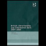 British Librarianship and Information Work