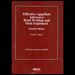 Effective Appellate Advocacy