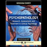 Psychopathology  Research, Assessment and Treatment in Clinical Psychology