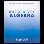 Introductory Algebra   With CD (Custom Package)