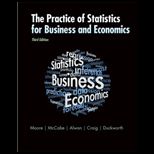 Practice of  Statistics for Business and Econ.   With CD