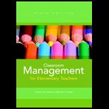 Classroom Management for Elementary Teachers   With Access