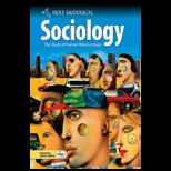 Holt McDougal Sociology The Study of Human Relationships Student Edition 2010