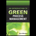 Introduction to Green Process Management