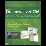 Adobe Dreamweaver CS6 Digital Classroom   With Dvd