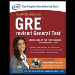 Official Guide to GRE   With CD