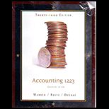Accounting 1223 Chapters 12 26 (Custom Package)
