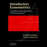 Introductory Econometrics  Using Monte Carlo Simulation with Microsoft Excel  With CD