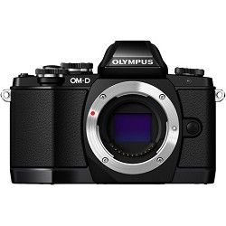 Olympus OM D E M10 Mirrorless Micro Four Thirds Digital Camera Body Only   Black