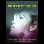 Essentials of Abnormal Psychology (Canadian) and DSM5