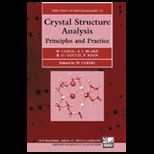 Crystal Structure Analysis