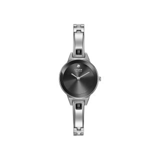 Citizen Eco Drive Swarovski Womens Stainless Steel Watch EX1320 54E