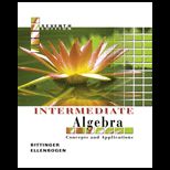 Intermediate Algebra Conc. and Application  Pkg.