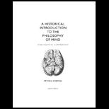 Historical Introduction to the Philosphy of Mind