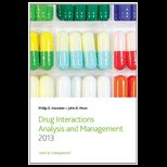Drug Interactions Analysis and Management