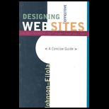 Designing Effective Web Sites  A Concise Guide