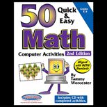 50 Quick and Easy Math Computer Activites