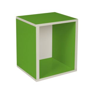WAY BASICS Stackable Storage Cube Plus, Green