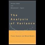 Analysis of Variance  Fixed, Random and Mixed Models