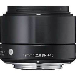 Sigma 19mm F2.8 EX DN ART Lens for Sony (Black)