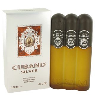 Cubano Silver for Men by Cubano EDT Spray 4 oz