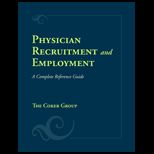 Physician Recruitment and Employment