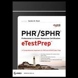 Phr / Sphr Profession ETestPrep Cd (Software)